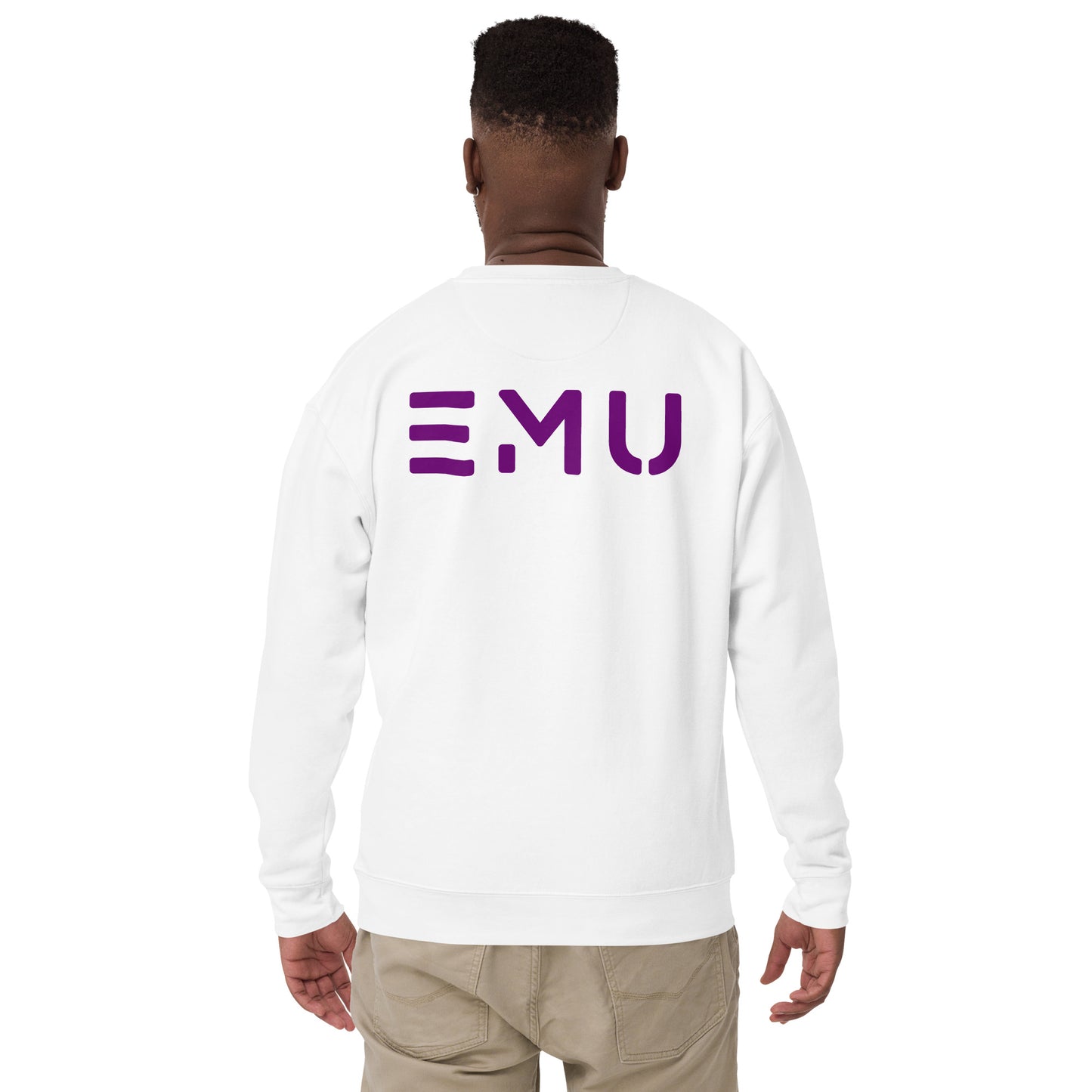 EMU Embroidered Crew Sweatshirt (Unisex)